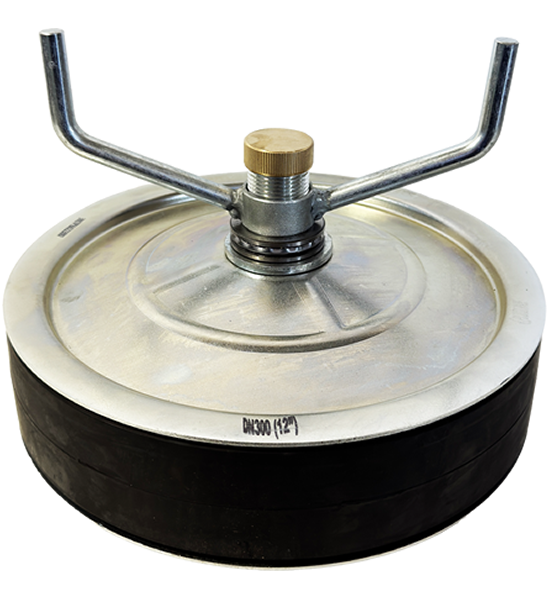 MANUAL PLUG WITH BYPASS 300 MM